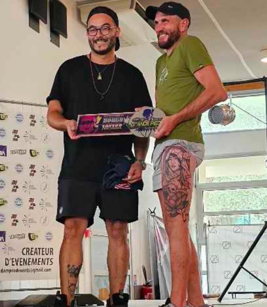 1er prix Kuro tattoo Borgo tattoo show 2024