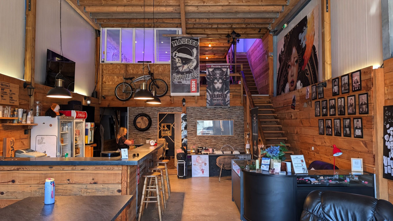 Accueil salon tatouage Maures Originals à Bastia en Corse