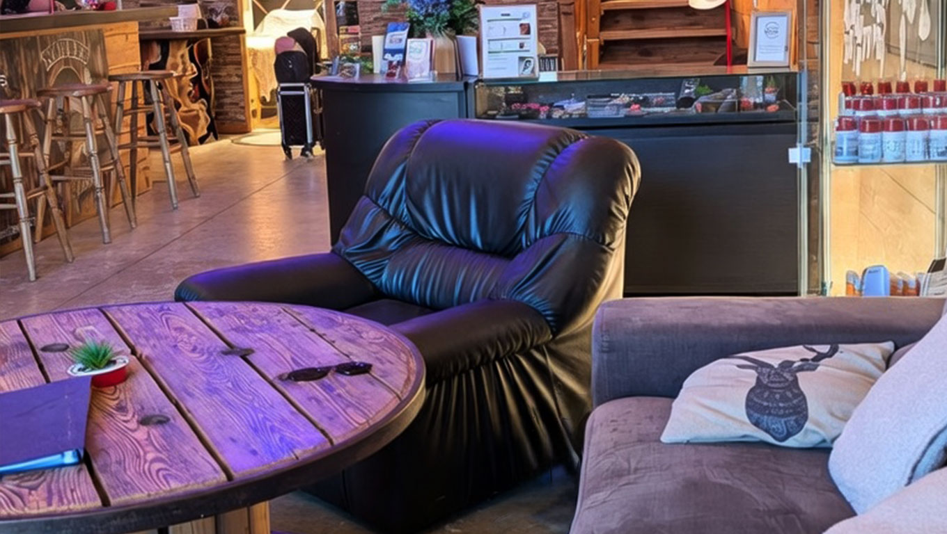 Salon accueil Maures Originals Corse