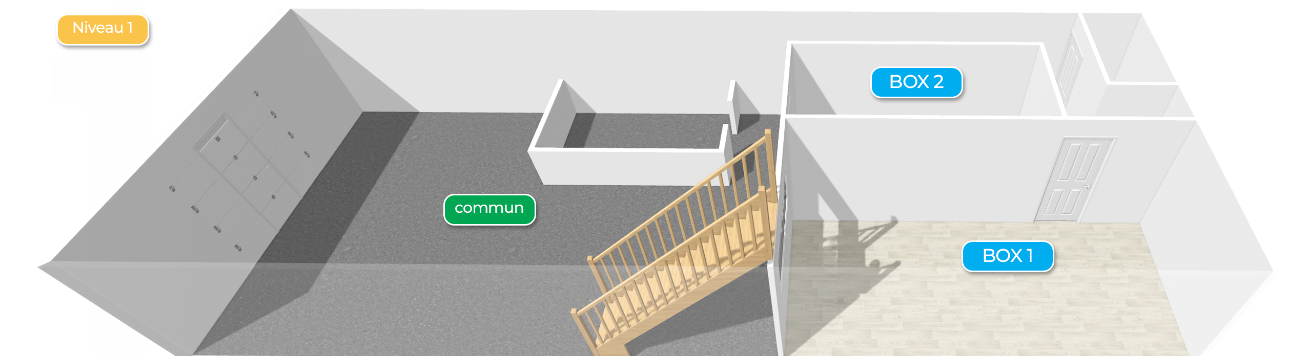 Rez de chaussé, niveau 1 Maures Originals Bastia