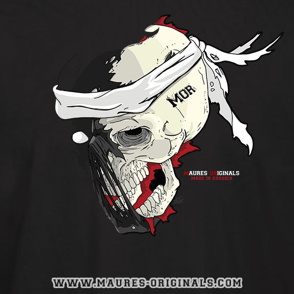 Tshirt Maures Skull - Maures Originals